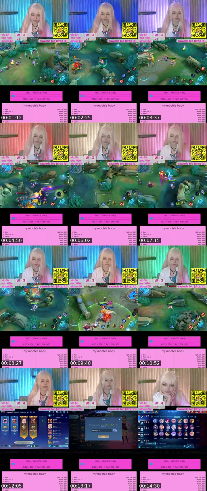 TikTok live: push w marin by @hammochii