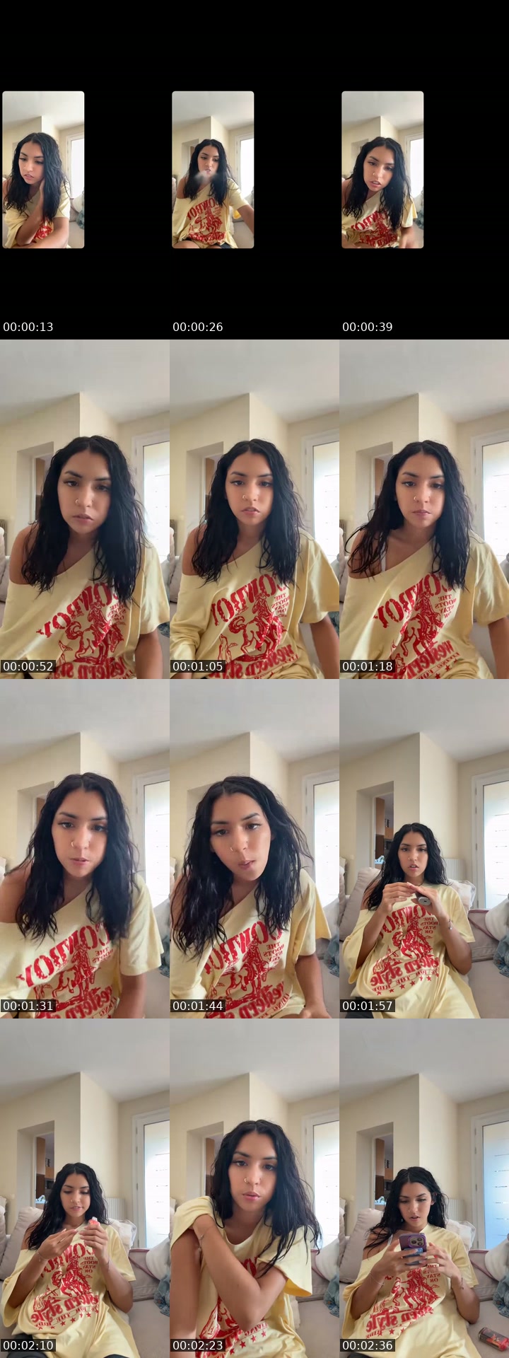 @chilena13k TikTok live from 2026-07-11
