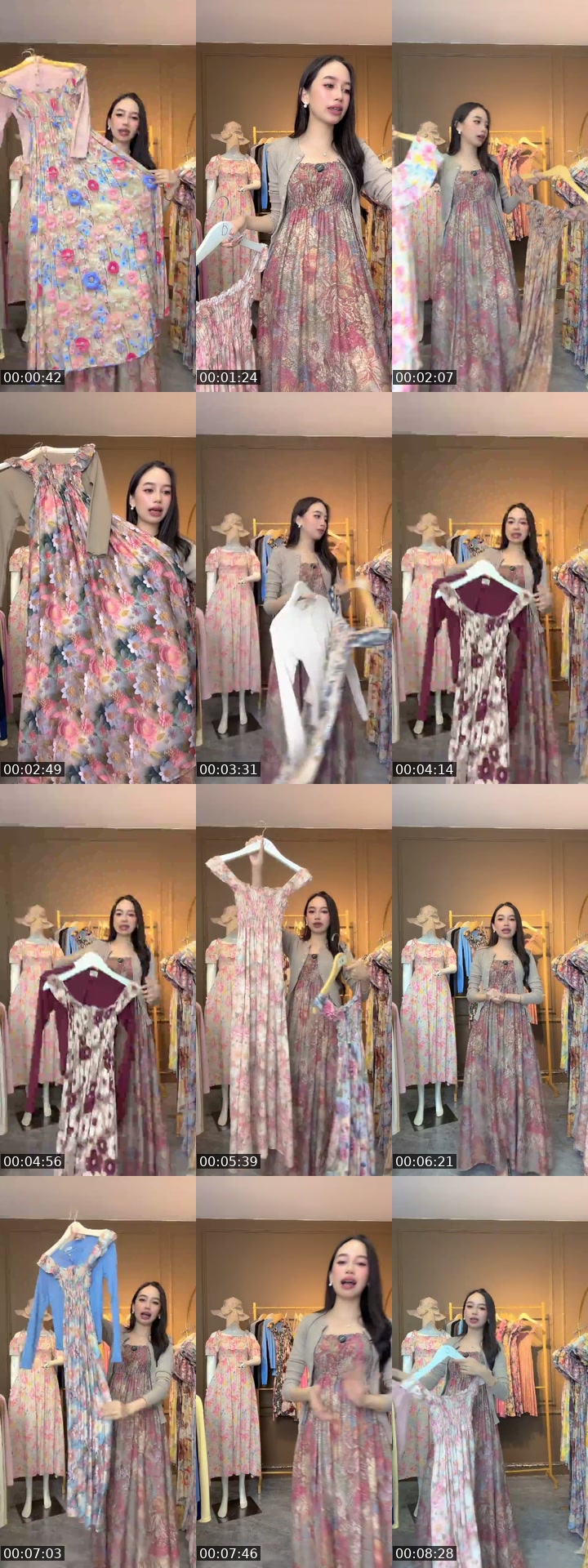 TikTok live: Marion long dress by @sirrin_girls