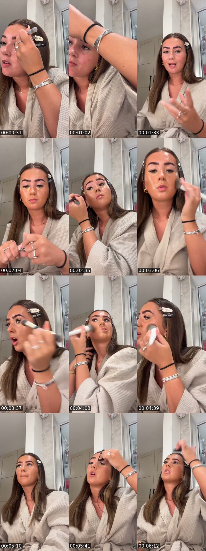 TikTok live: Grwm by @nevemcconnell