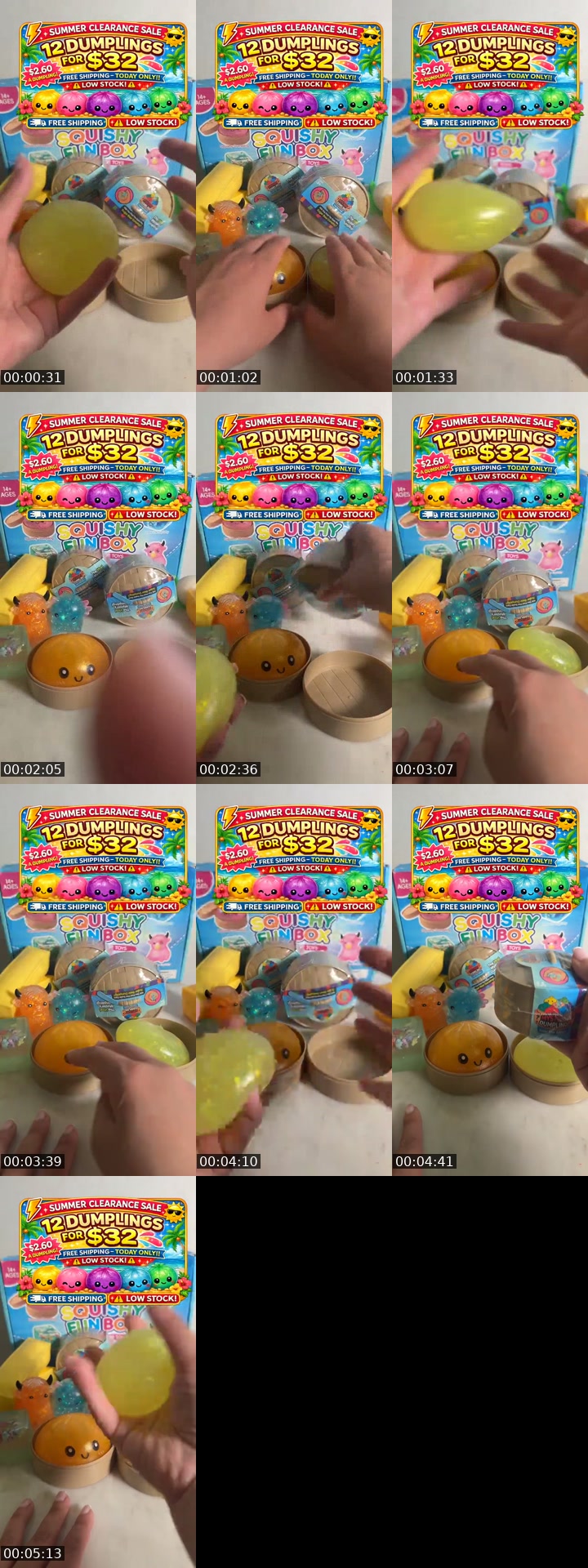 TikTok live: Squishy Mania!! by @tiktokfindsbybeauty