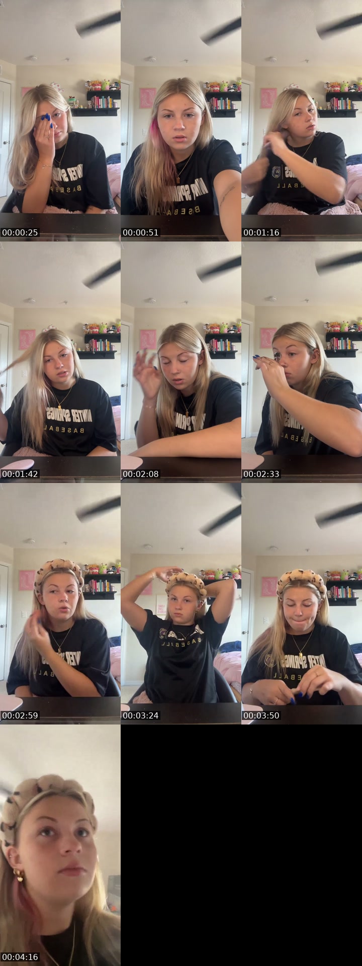 TikTok live: grwm and chatt by @ibelieveinunicornssss222