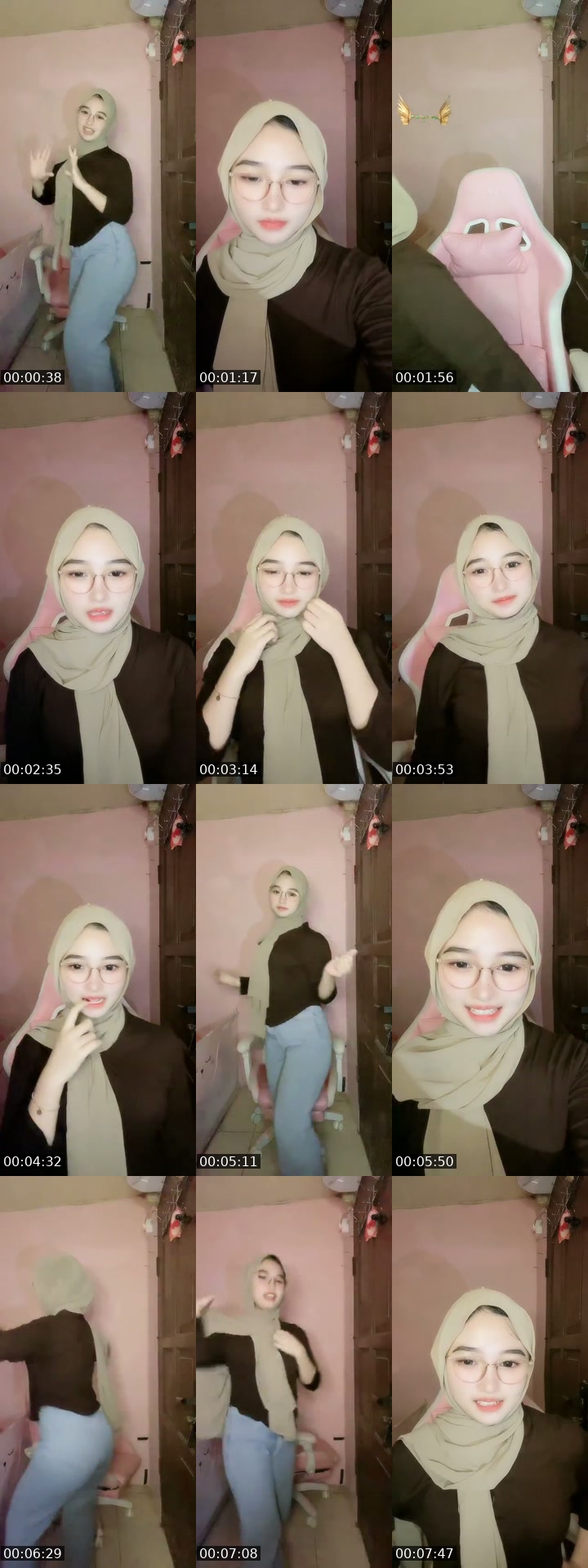 Indonesia TikTok live: Host challeng hiburan by @mmiichan.09