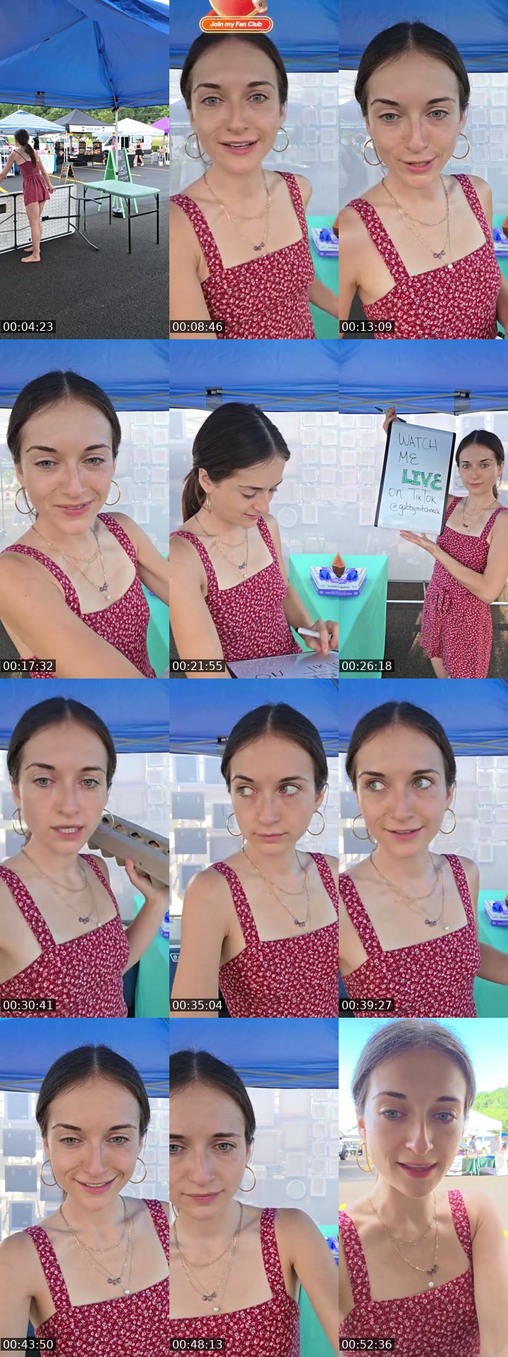 @gabbymitchneck TikTok live from 2026-07-12