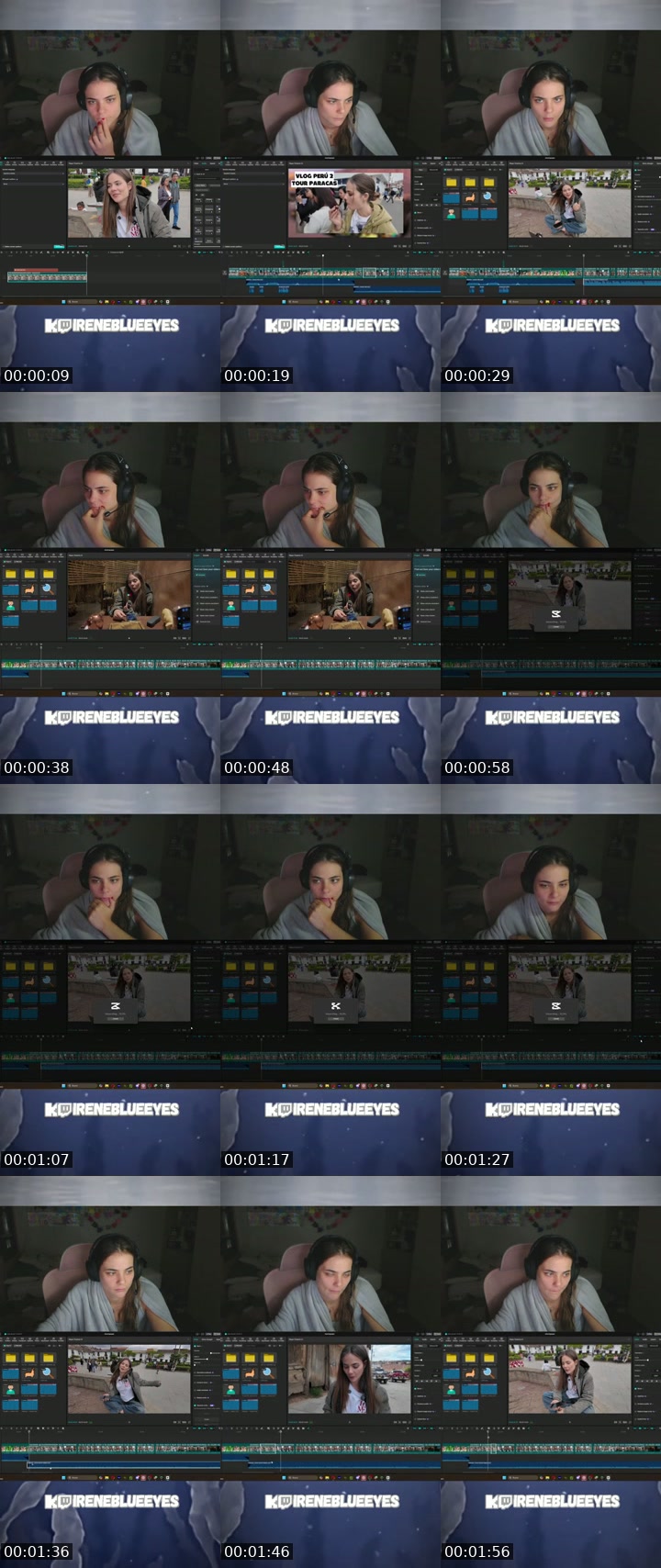 TikTok live: WORKING by @irene.blueeyes