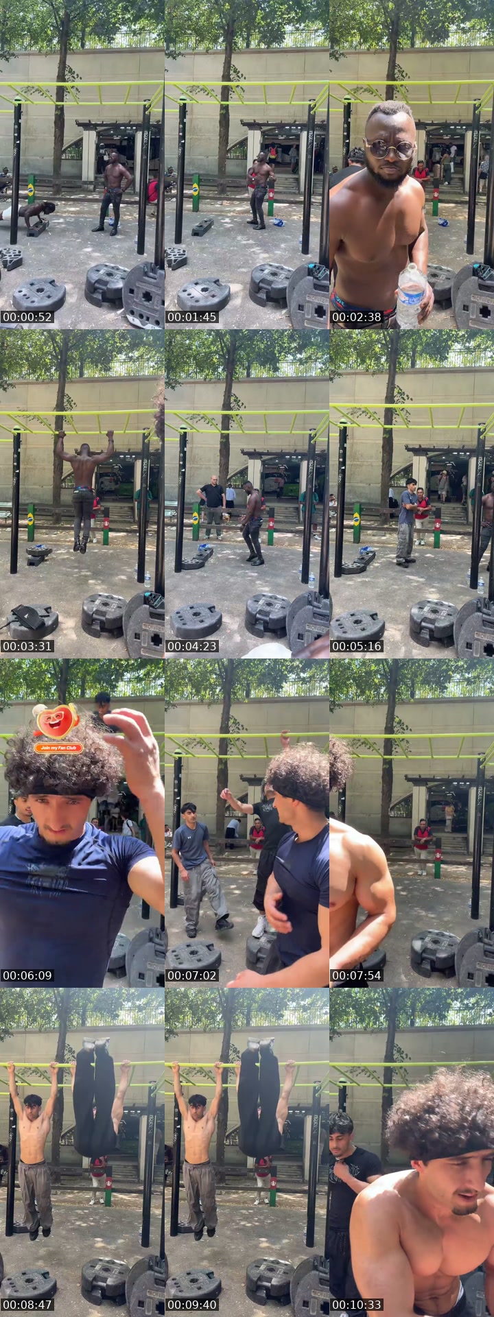 TikTok live: Armani7474 by @street_workout_bercy