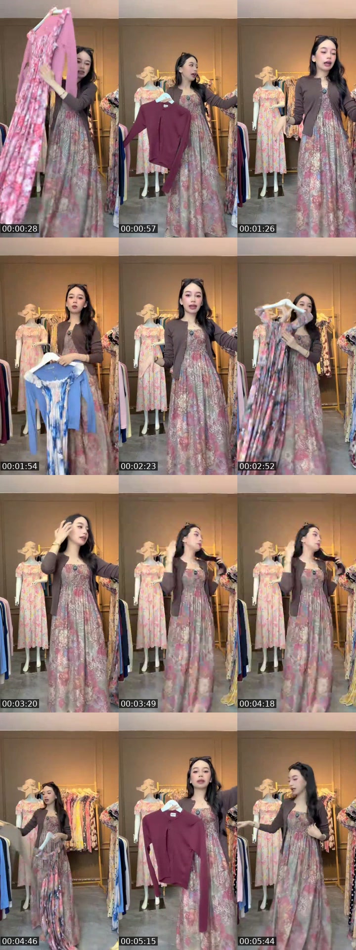 TikTok live: Marion long dress by @sirrin_girls