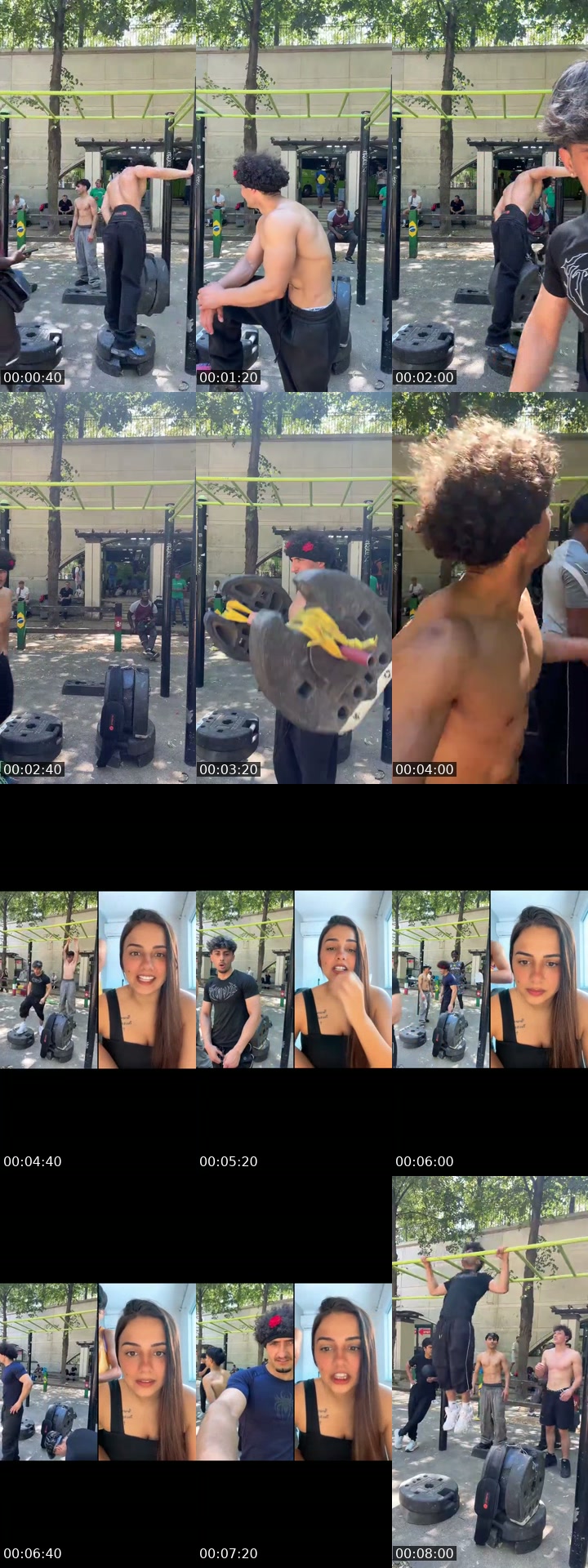 TikTok live: Armani7474 by @street_workout_bercy