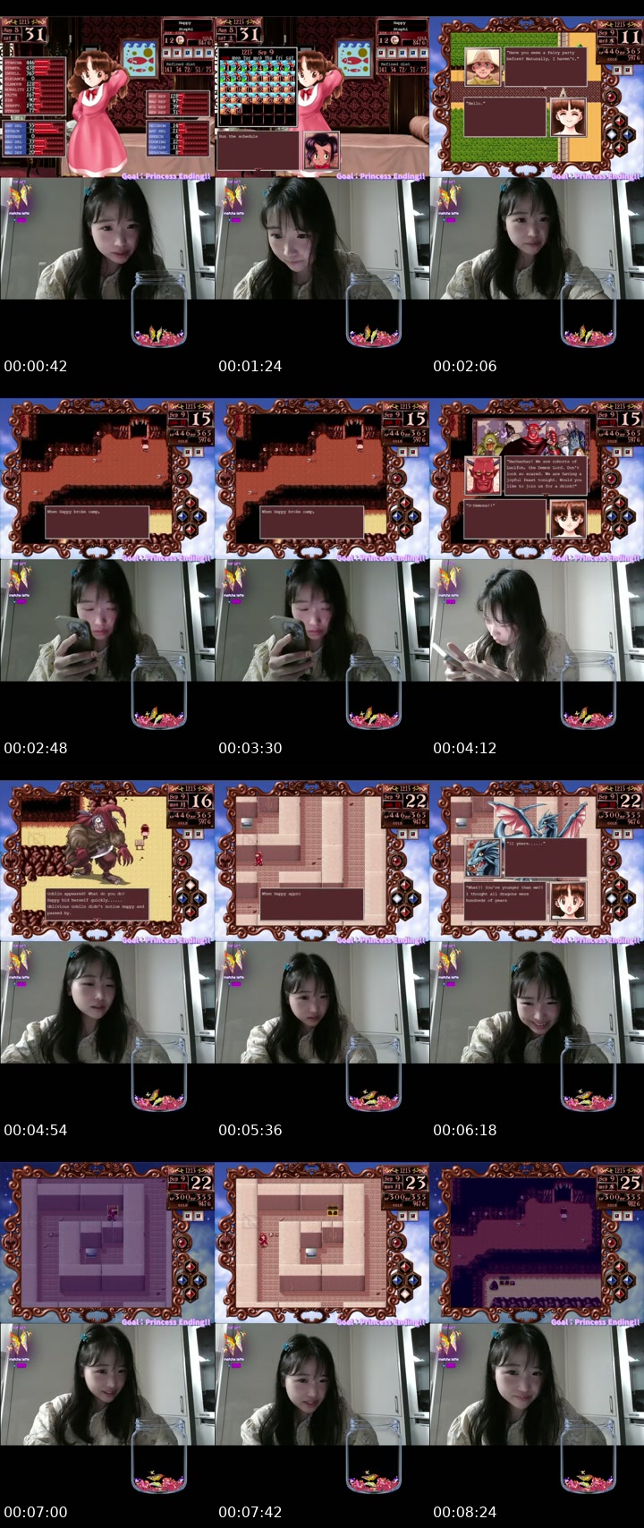 TikTok live: Trying to make a princess here.. by @choicessmaker