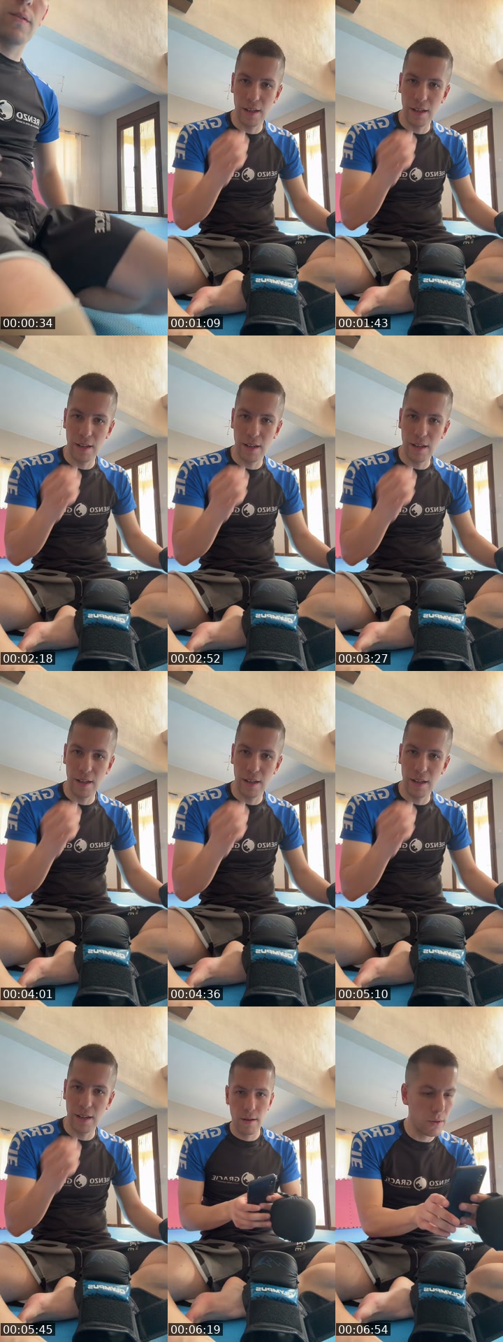 TikTok live: Only stretching today by @taekwondo_ninjako