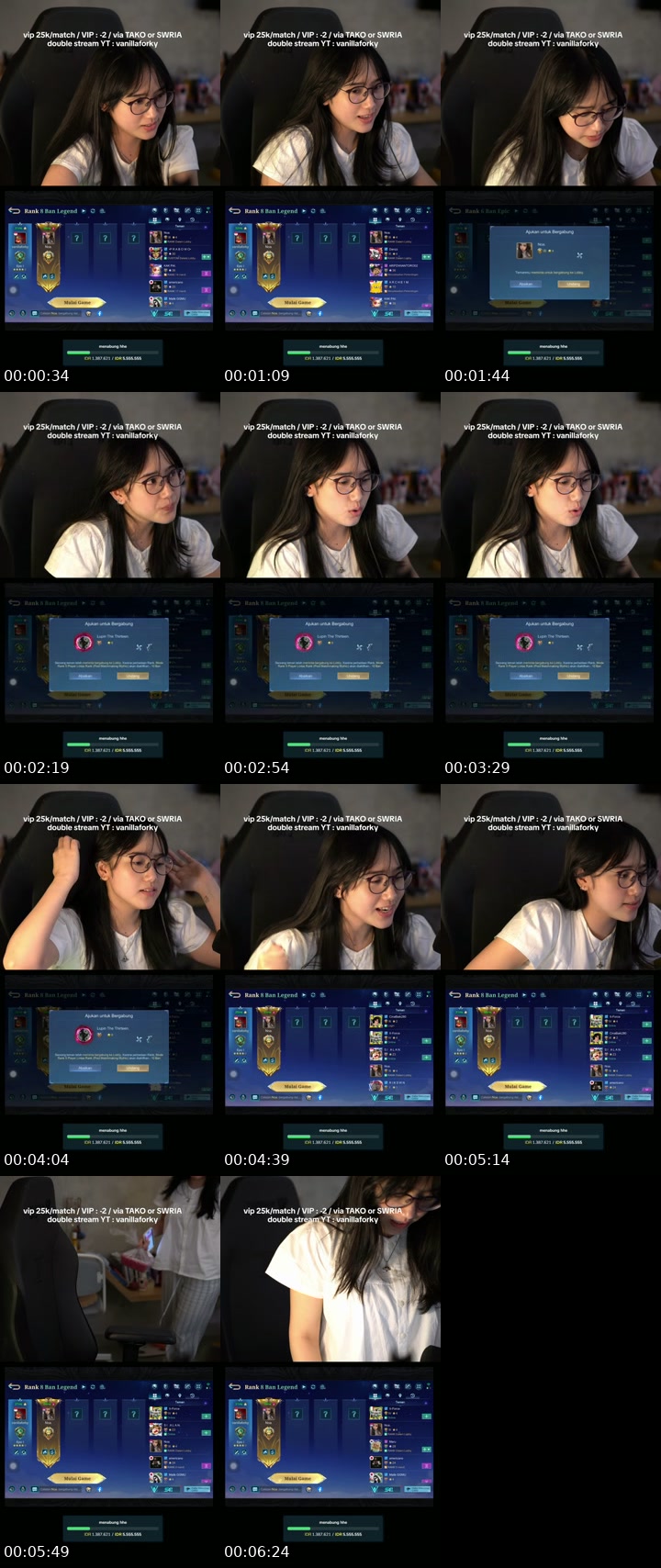 TikTok live: happy sunday! by @vanillaforky