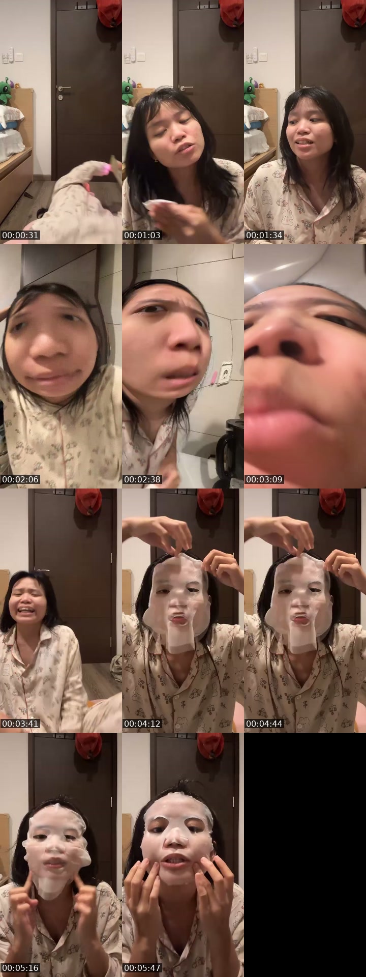 TikTok live: skin care by @cristynatann