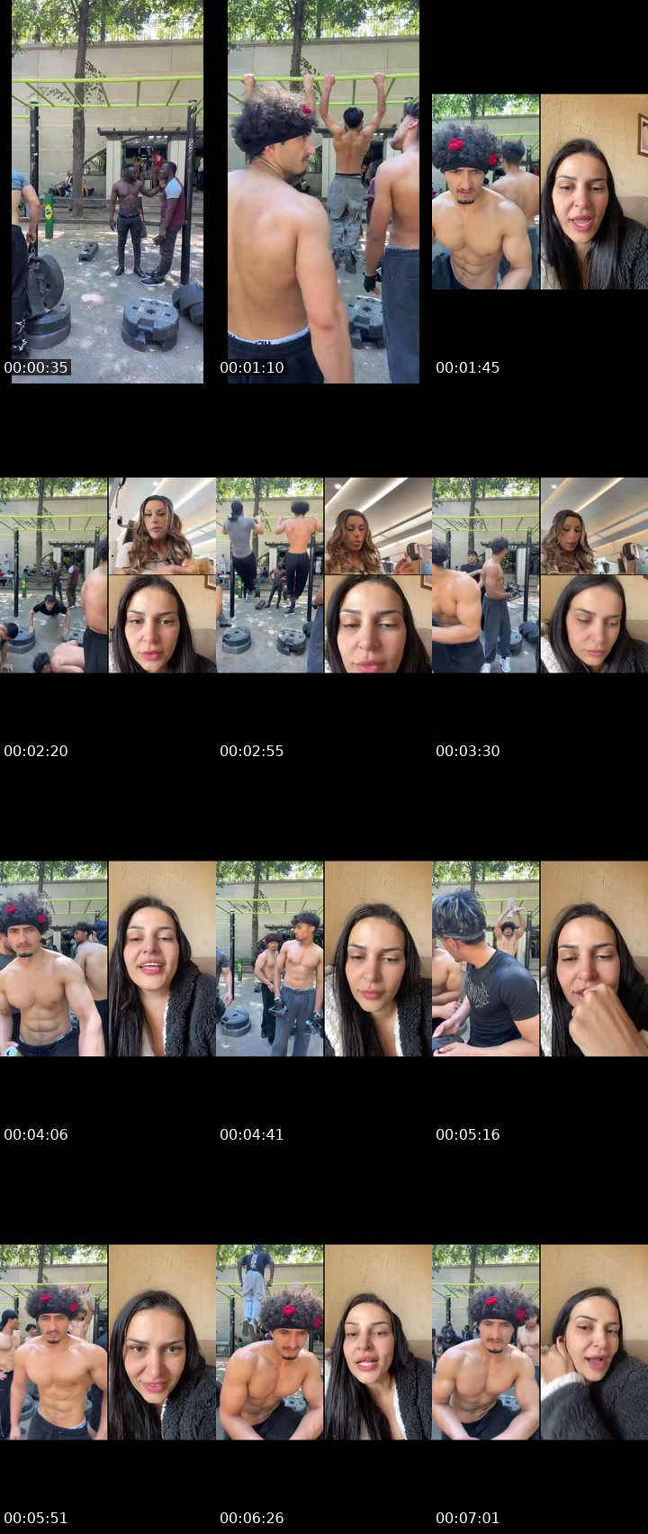TikTok live: Armani7474 by @street_workout_bercy