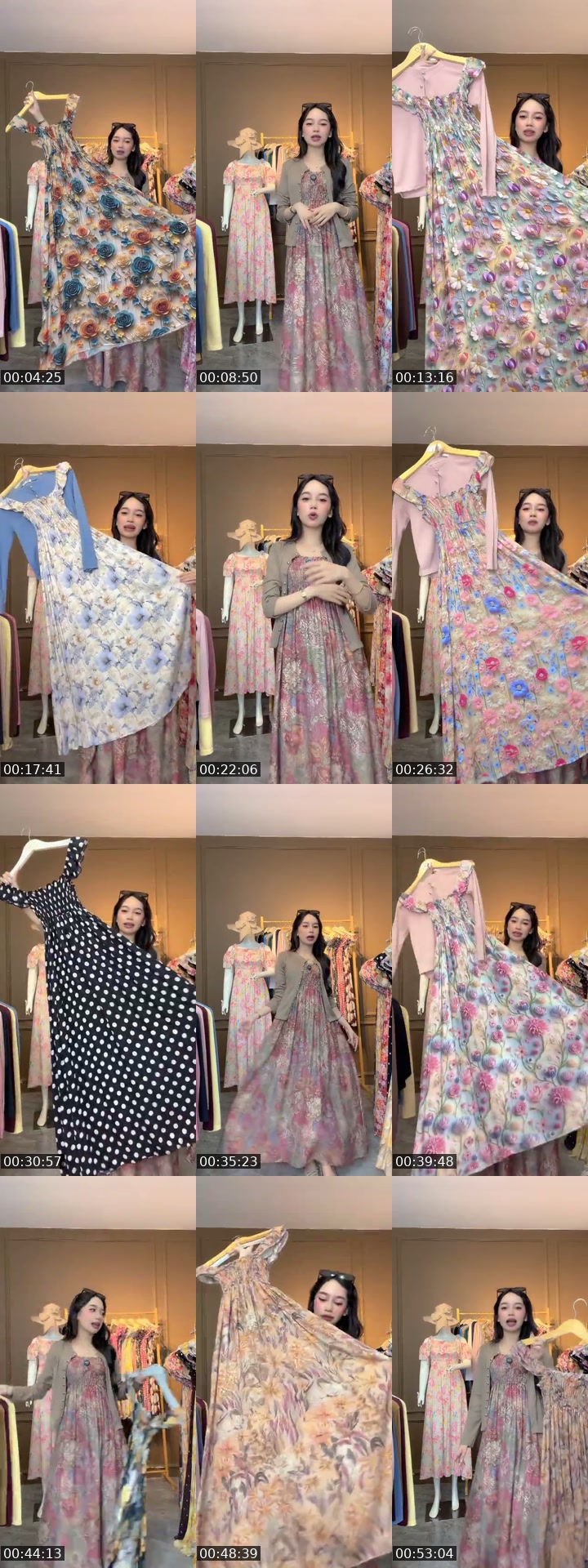TikTok live: Marion long dress by @sirrin_girls