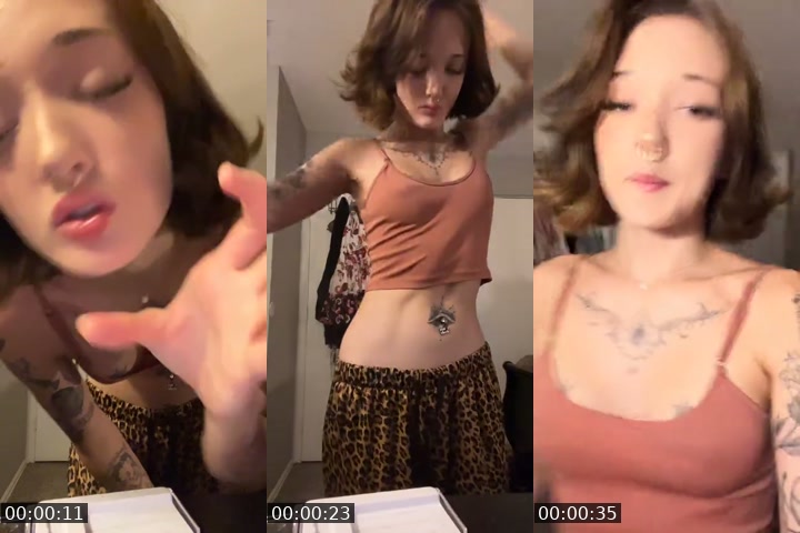 TikTok live: Grwm by @oldmopwaterjuice