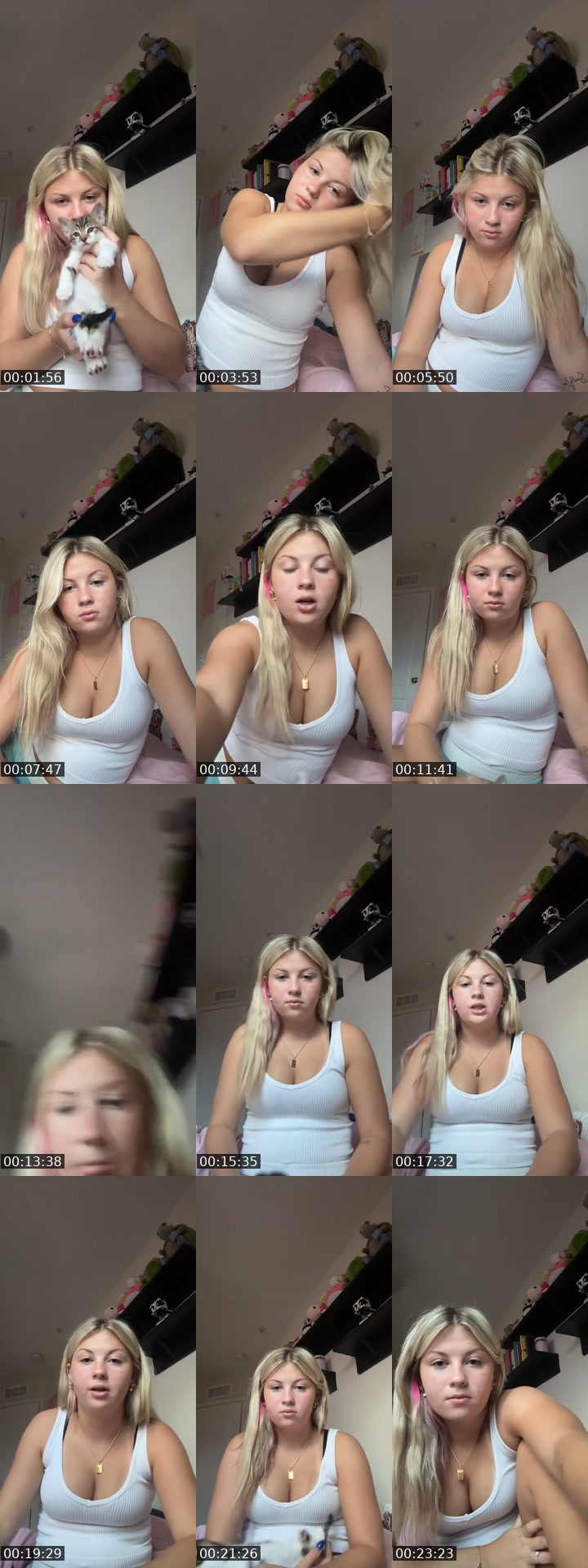 TikTok live: grwm and chatt by @ibelieveinunicornssss222