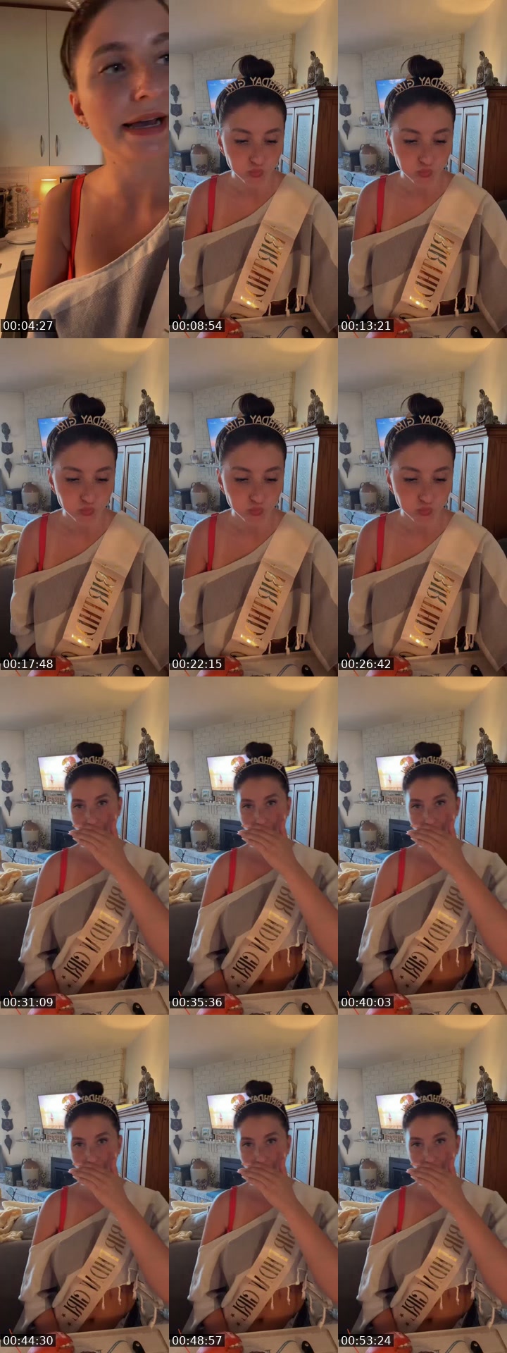 TikTok live: spoil me, it’s my birthday! by @honeydollwest