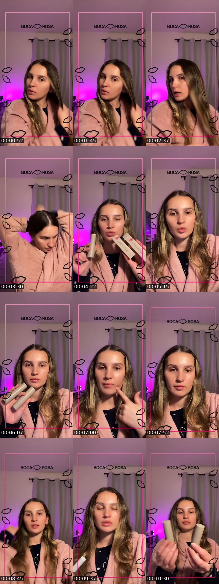 TikTok live: Boca Rosa Beauty 👄 by @nahmoana