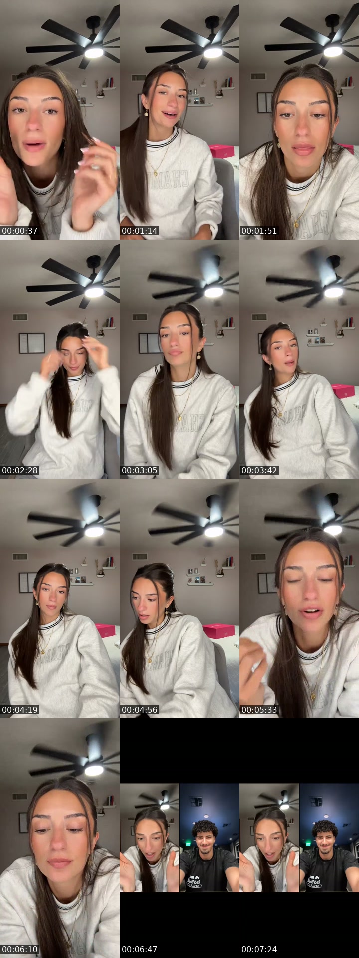TikTok live: New YT video up :) by @.sammirose