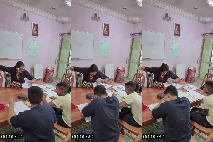 TikTok live: sjkc students by @dsdsshirley