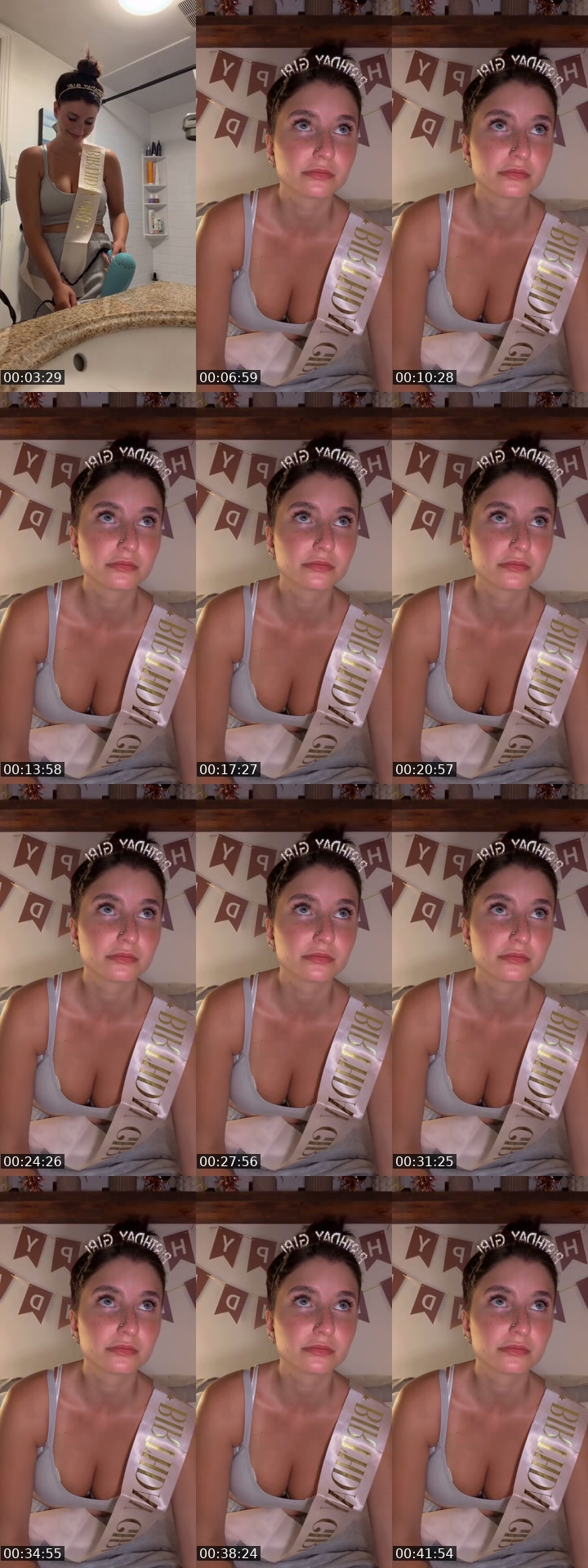 TikTok live: spoil me, it’s my birthday! by @honeydollwest