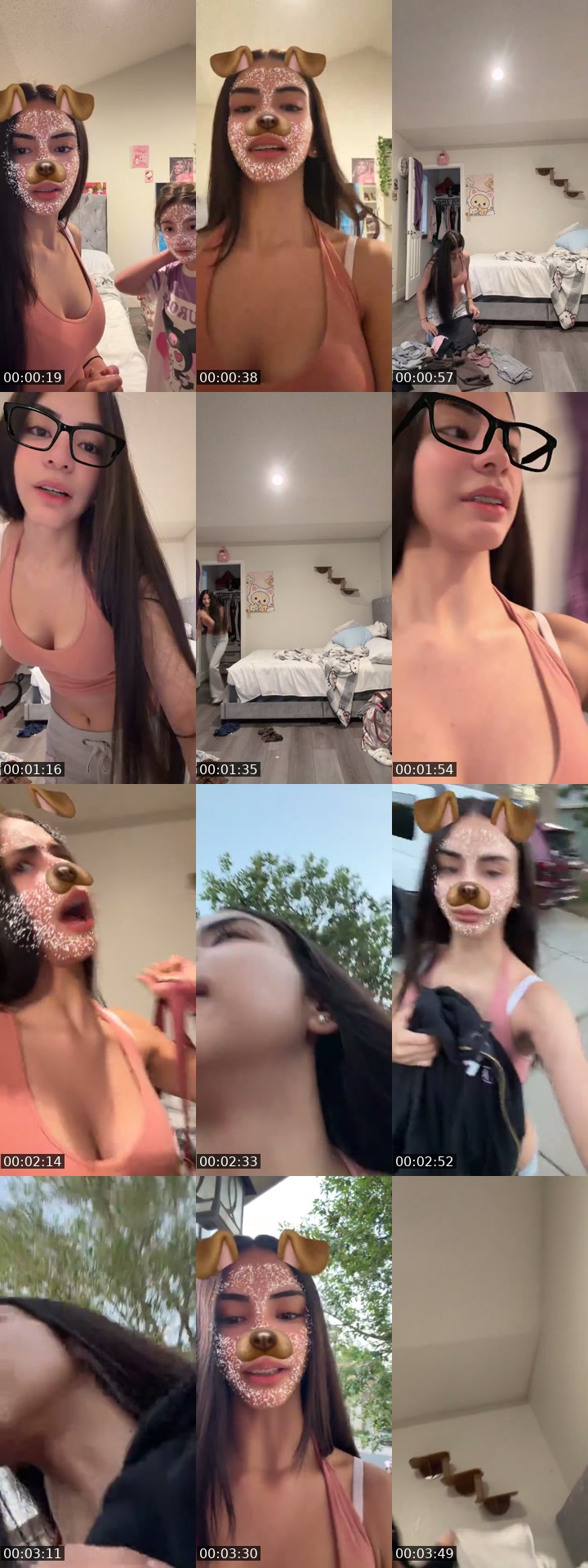 TikTok live: Grwm to leave to Mex 🇲🇽 by @pinkbbydoll0