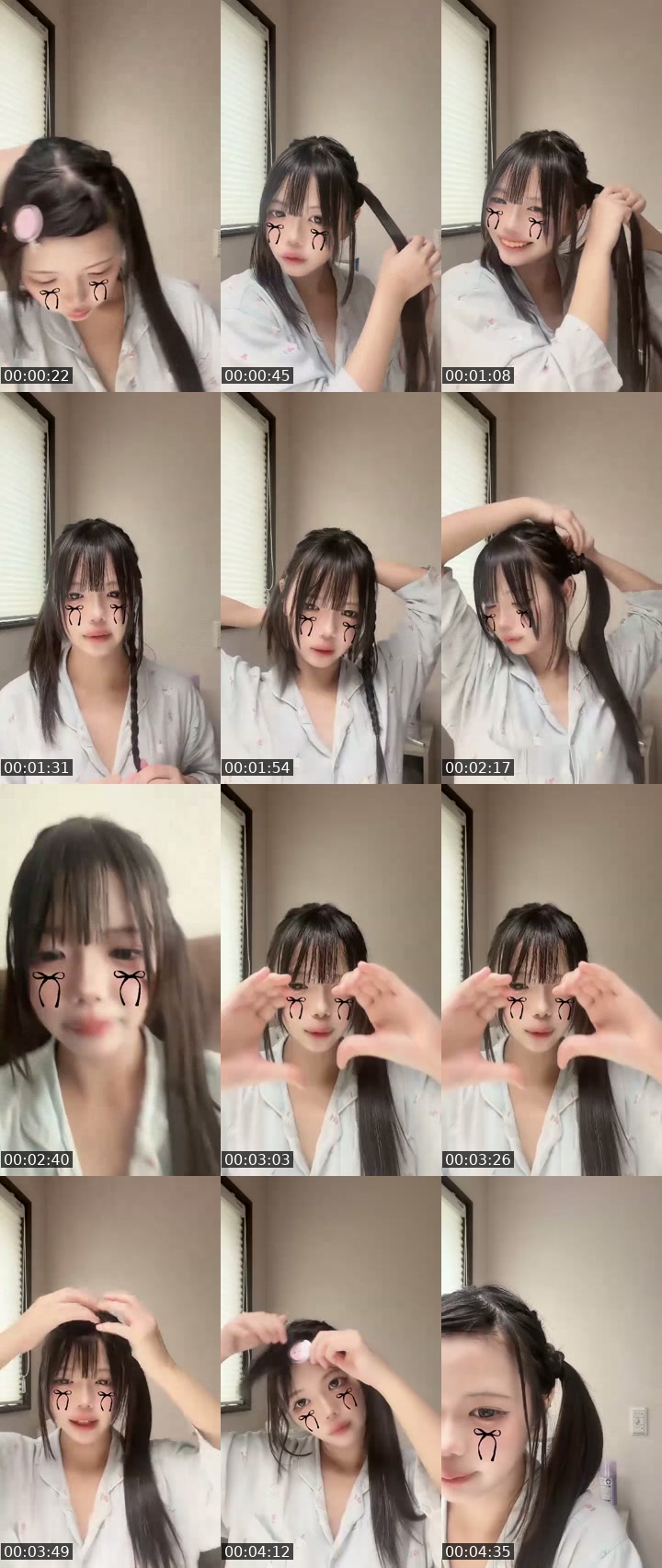 Japan TikTok live: ほぼメイク終わってるけどメイク配信 by @hmhrmn_415
