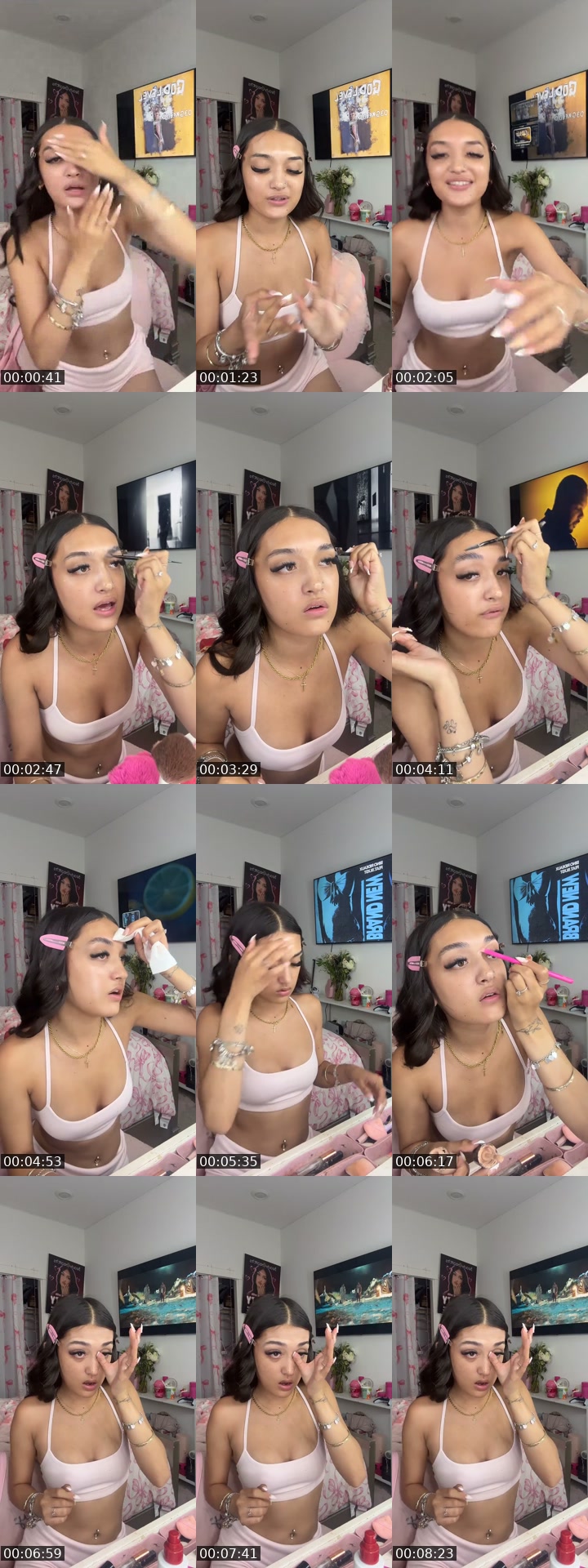 TikTok live: grwm by @baabytrinity