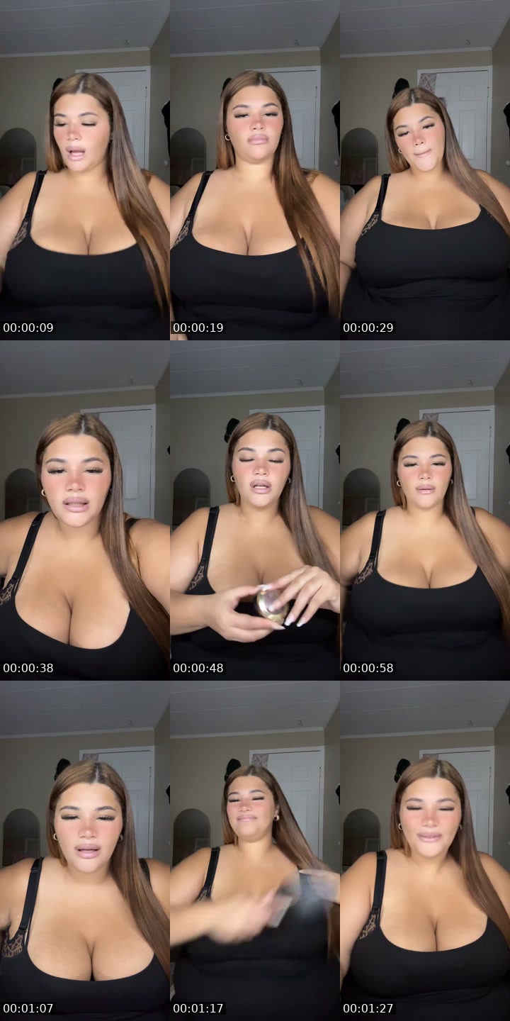 TikTok live: Body positivity 😌🤍 by @morgan.alicia