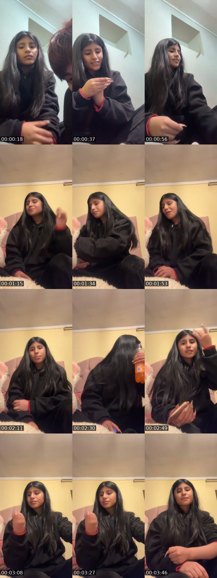 @milencazerafina TikTok live from 2026-07-12