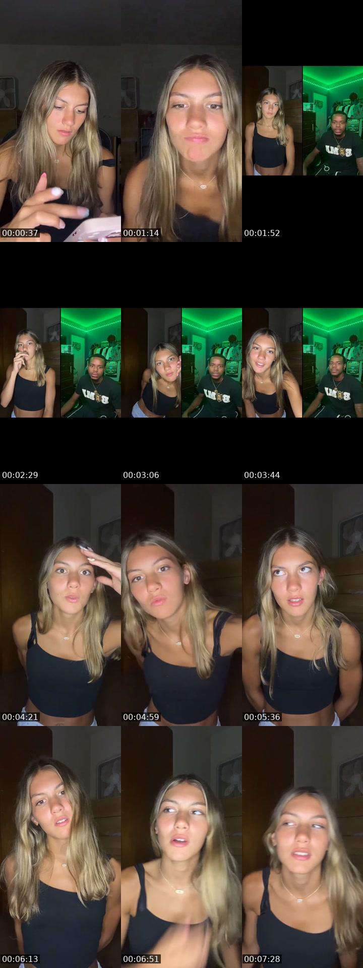 TikTok live: Goodnight by @theleahmae