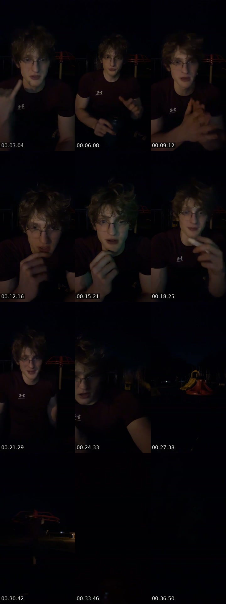 TikTok live: Outdoor park workout by @ryebreadyum