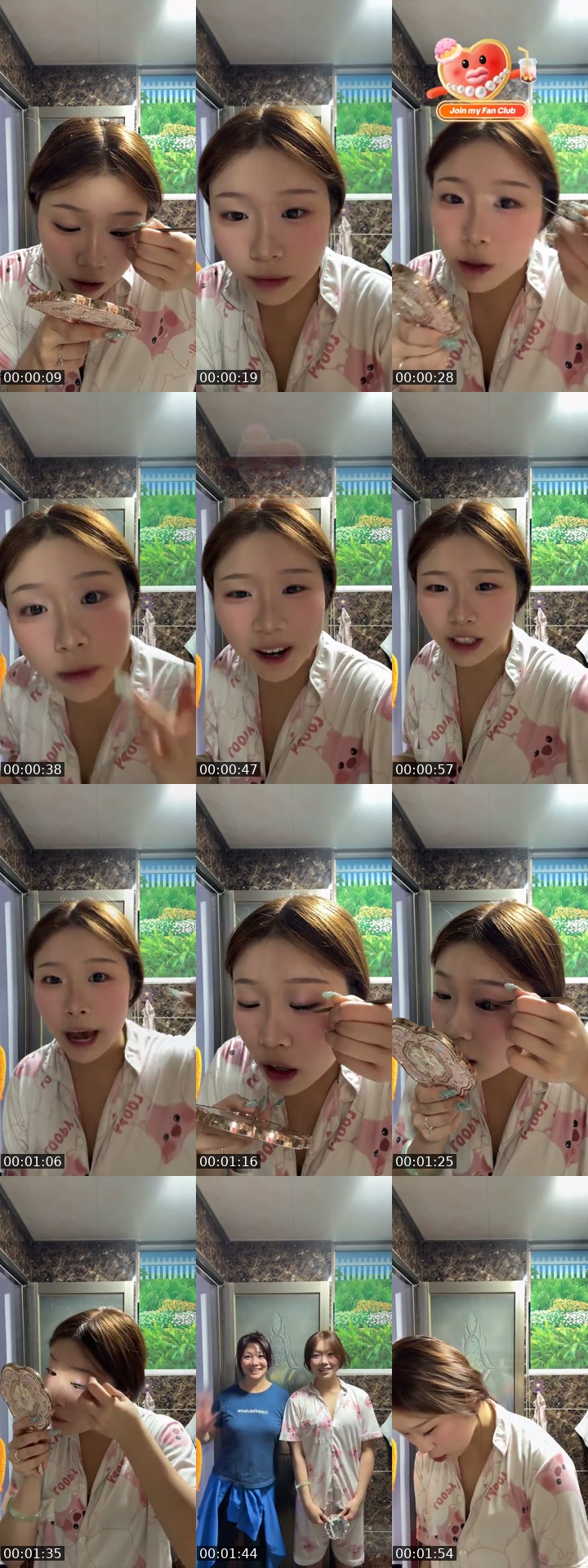 TikTok live: china grwm by @jusmeiqi