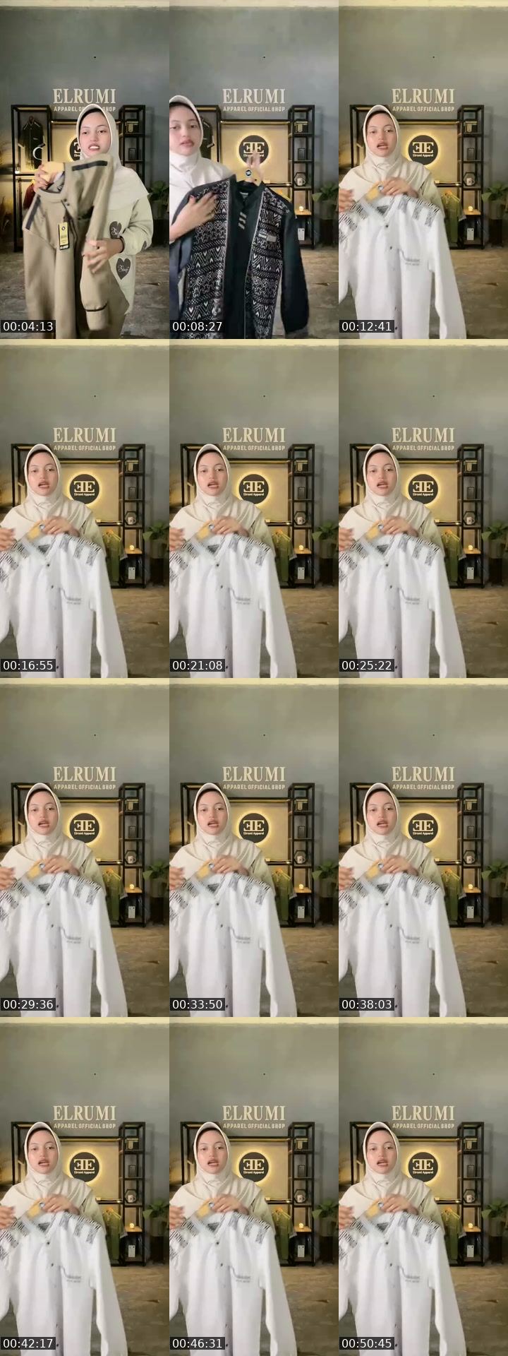 TikTok live: Promo baju koko pria by @elrumi_apparel_official