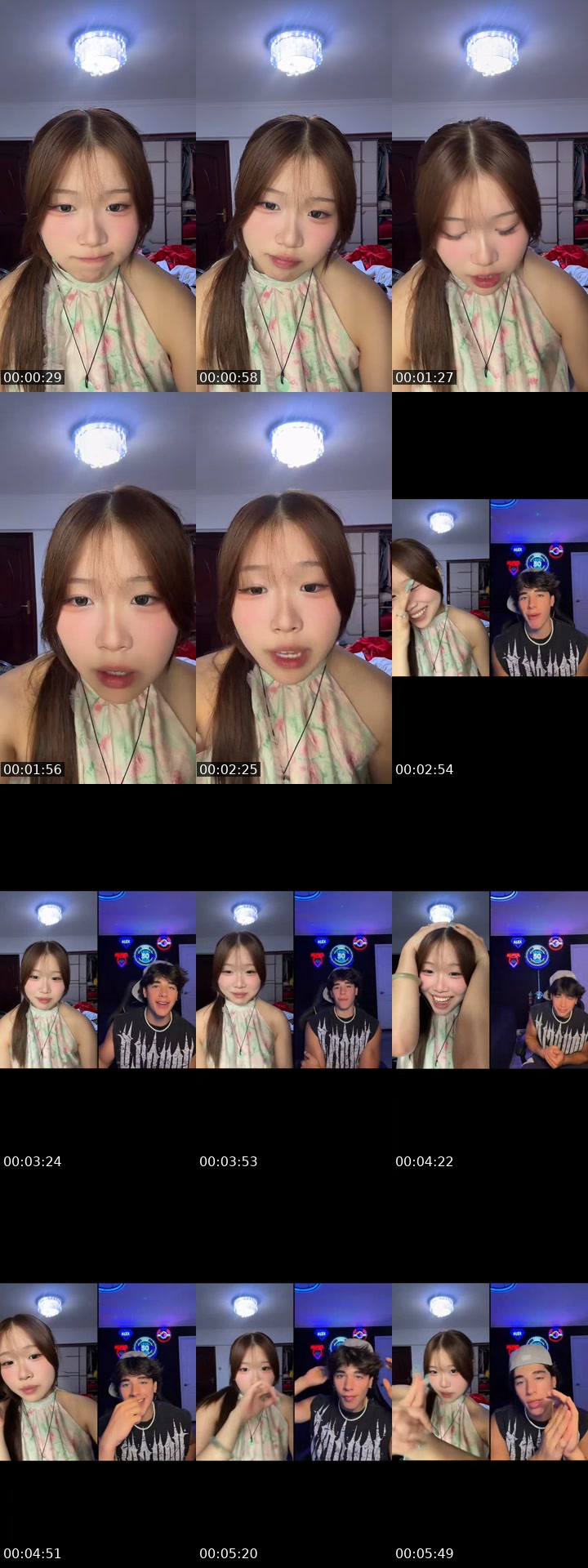 TikTok live: china grwm by @jusmeiqi