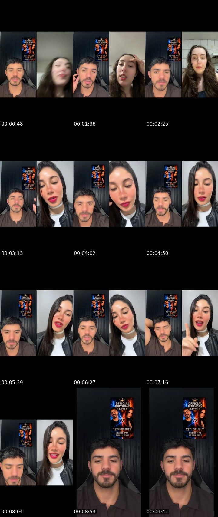 TikTok live: Official battle 12/07!  9pm👉🏻✨👈🏻🇧🇷 by @ismaelmeendes