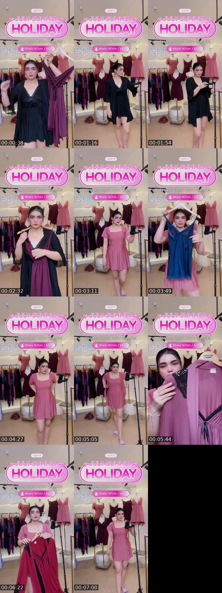 TikTok live: DISKON PROMO🥳 by @qigerie