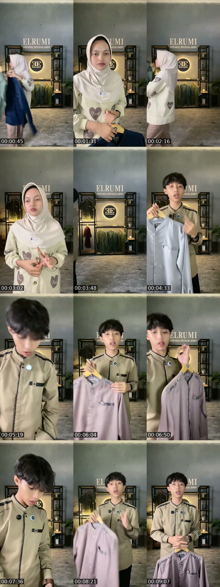 TikTok live: Promo baju koko pria by @elrumi_apparel_official