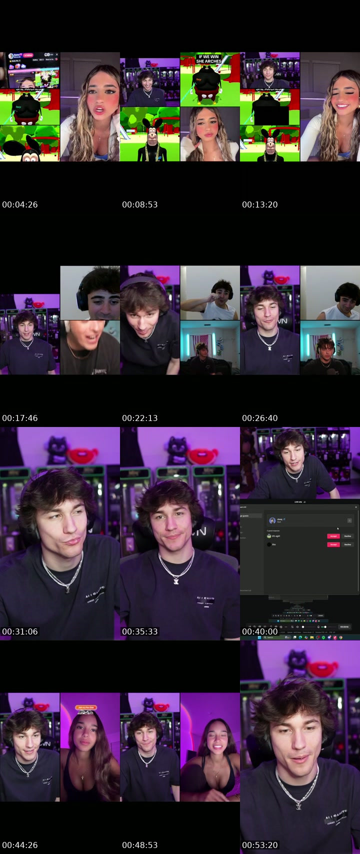 TikTok live: PUNISHMENT DARE BATTLES by @juuqttv