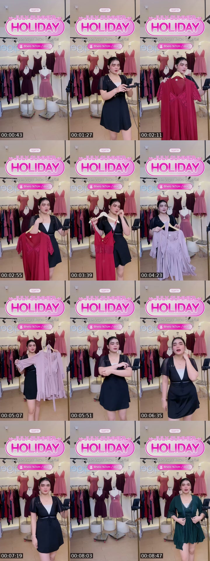 TikTok live: DISKON PROMO🥳 by @qigerie