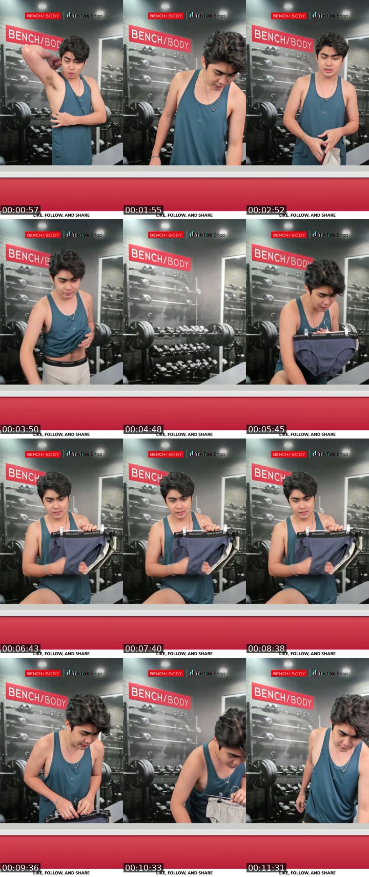 Philippines TikTok live: Bench Body Essentials LIVE by @benchbody.ph