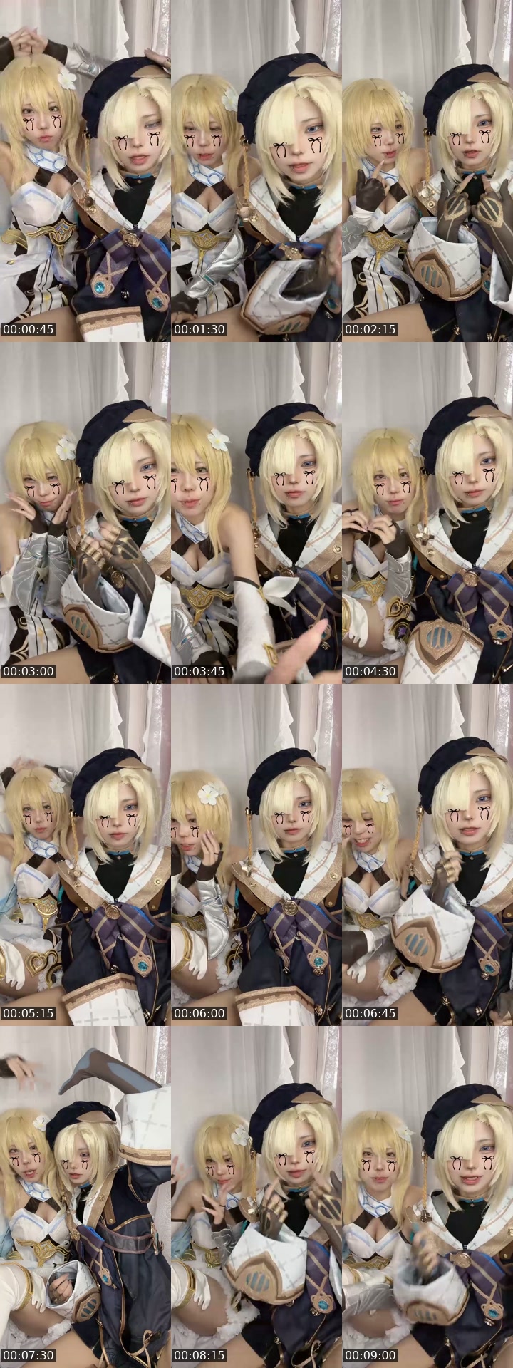 TikTok live: 少しだけ 原神cos by @vi_cos0