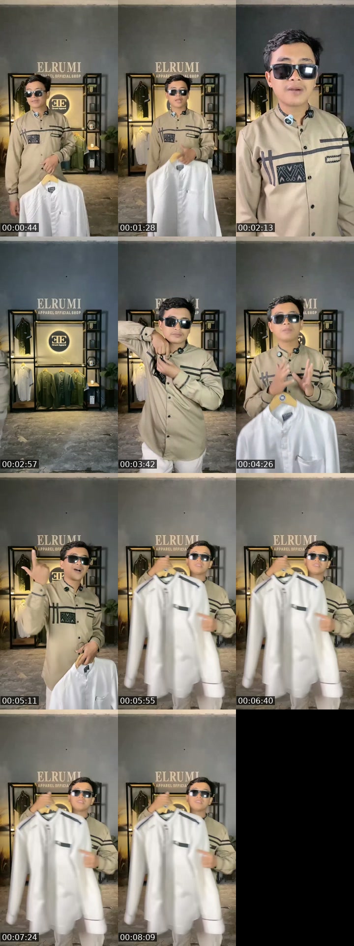TikTok live: Promo baju koko pria by @elrumi_apparel_official