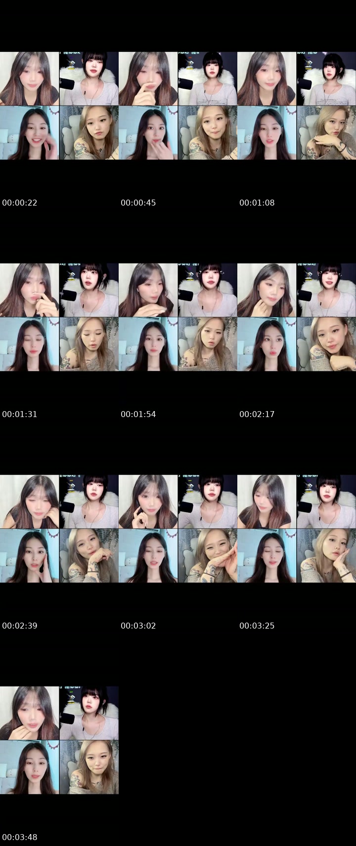 South Korea TikTok live: 밖에서 보지말구 들어와조 by @minging.00