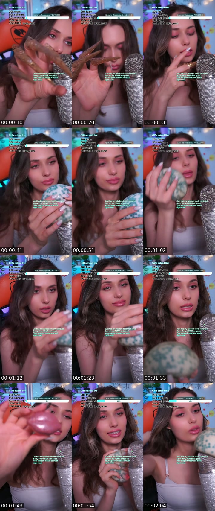 TikTok live: Breathe.listen.stay.ASMR 🤗 by @leyla_asmr5