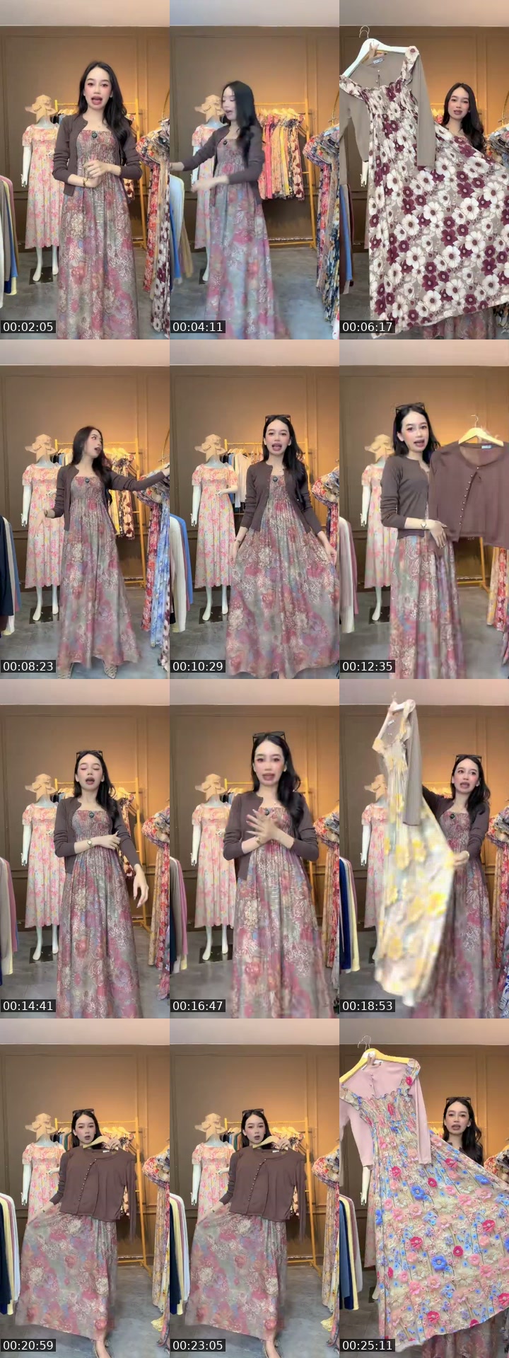 TikTok live: Marion long dress by @sirrin_girls