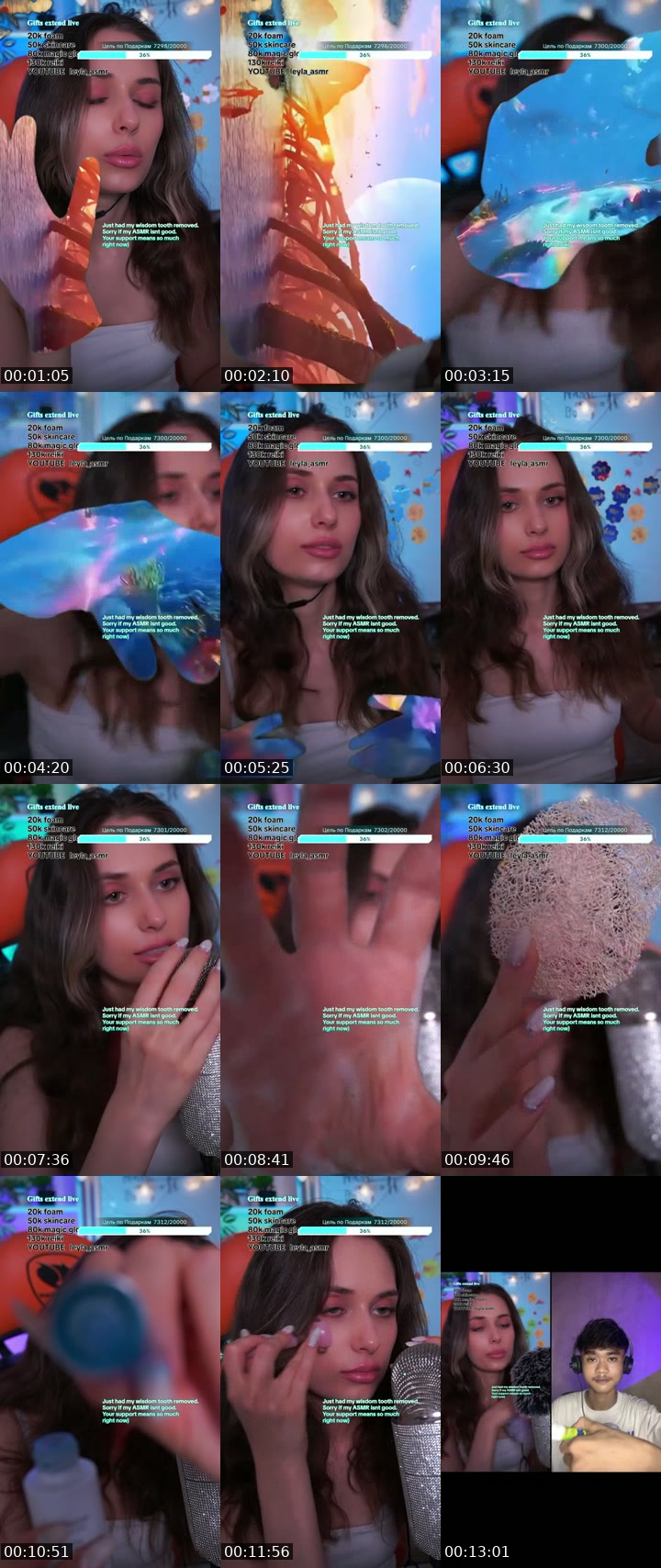 TikTok live: Breathe.listen.stay.ASMR 🤗 by @leyla_asmr5