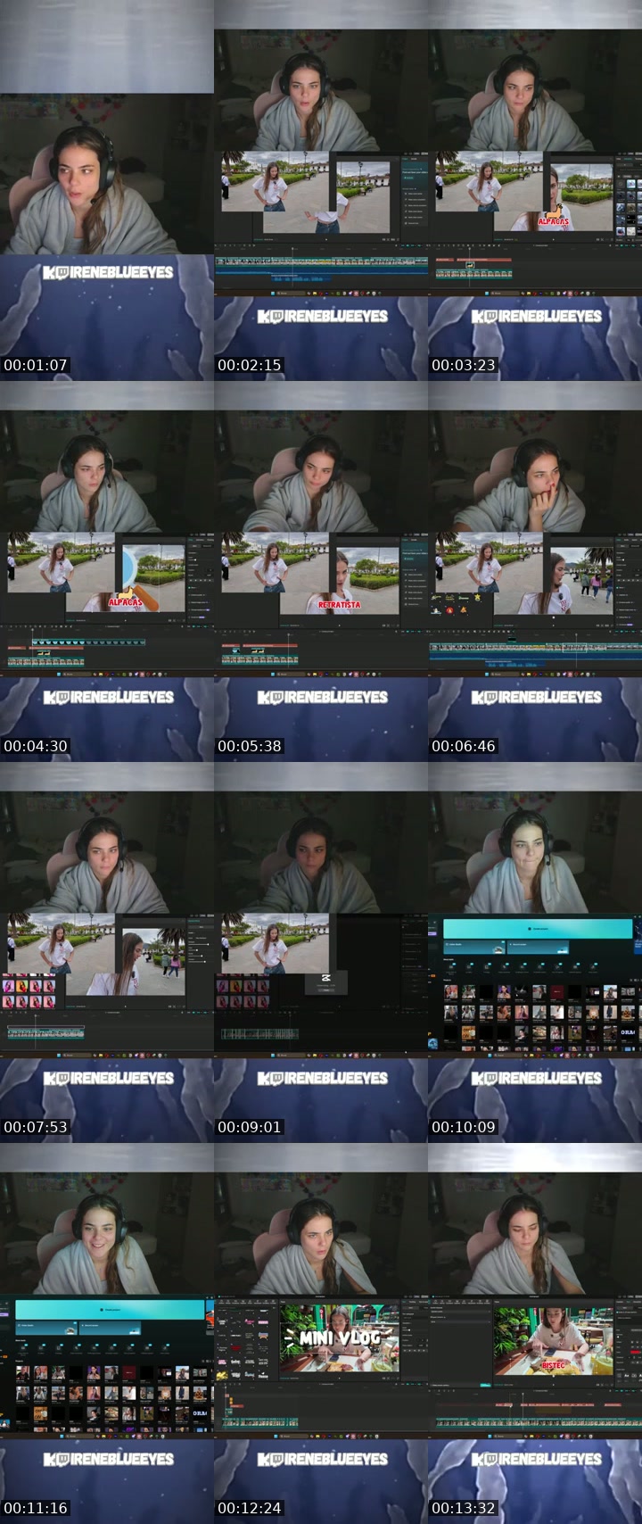 TikTok live: WORKING by @irene.blueeyes