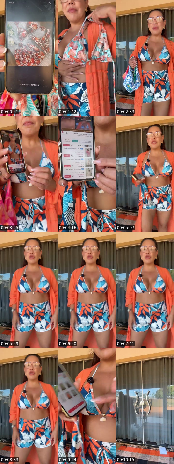 Brazil TikTok live: Biquínis: último dia! 🔥 by @synarateles