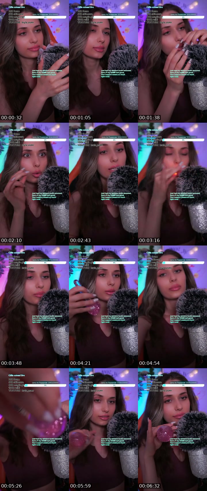 TikTok live: Breathe.listen.stay.ASMR 🤗 by @leyla_asmr5